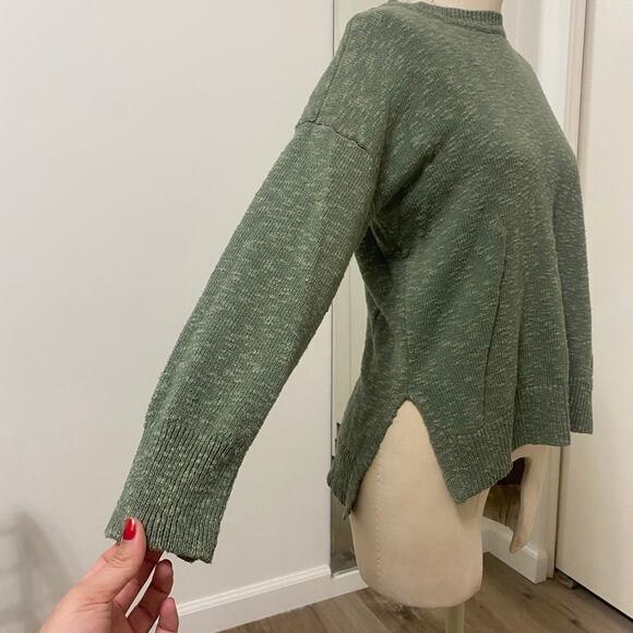 Rachel Zoe Women's Green Crewneck Pullover Sweater Size Small - Picture 2 of 6